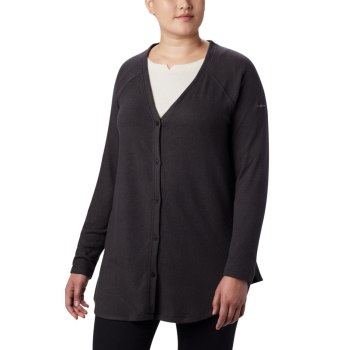 Columbia Cardigan Dames, By the Hearth Plus Size Zwart, 34DCTQSFE